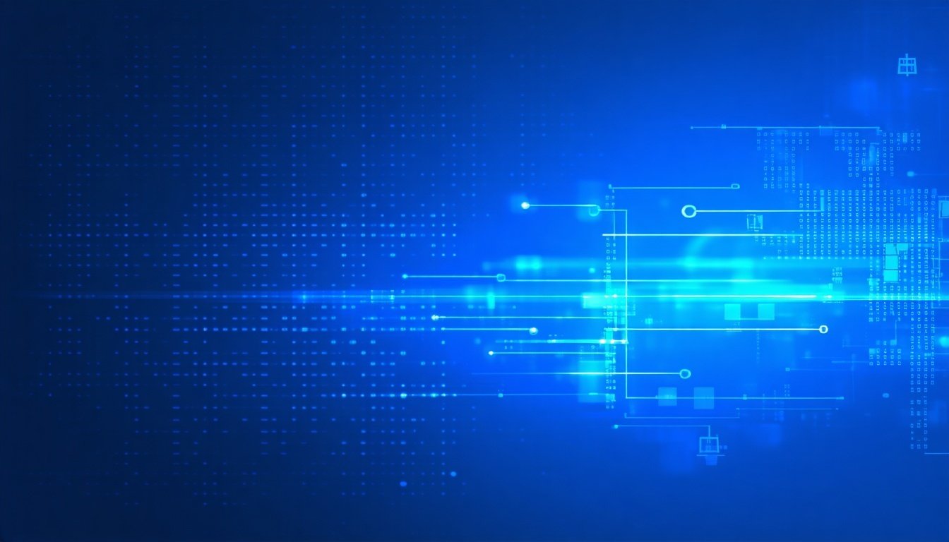 Blue cyber spread