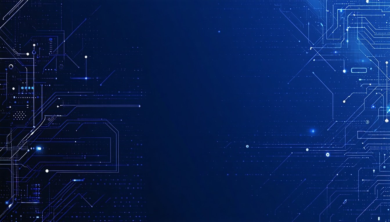 Blue cyber background