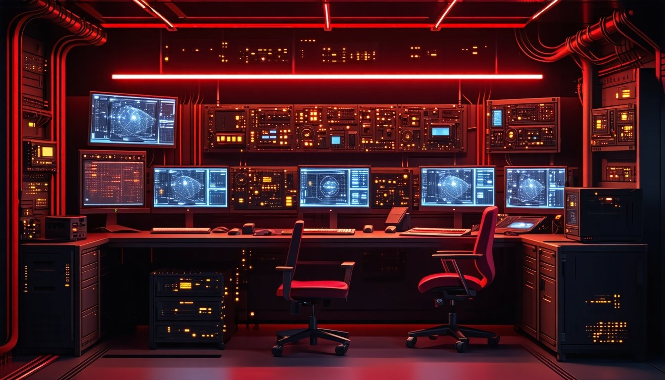 High-tech command center