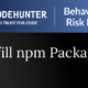 CodeHunter Behavioral Risk Brief cover for Joyfill npm Packages, July 2026